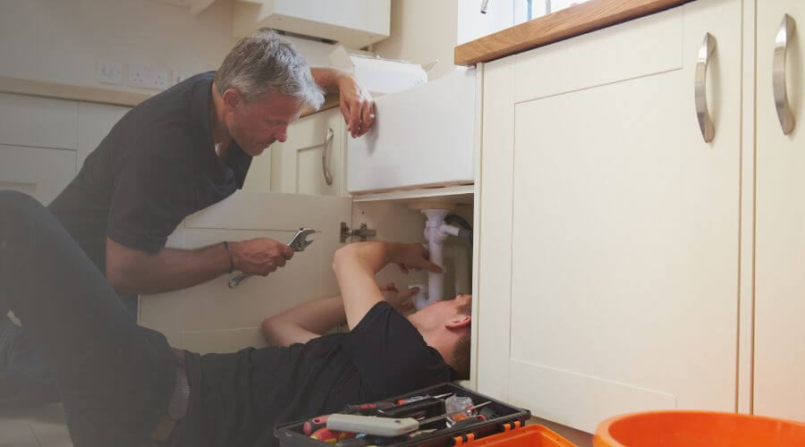 Professional burst pipe repair services in Saint Jo, TX